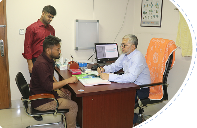 choosing Reason Prof. Dr. Tariq Akhtar Khan for a consultation