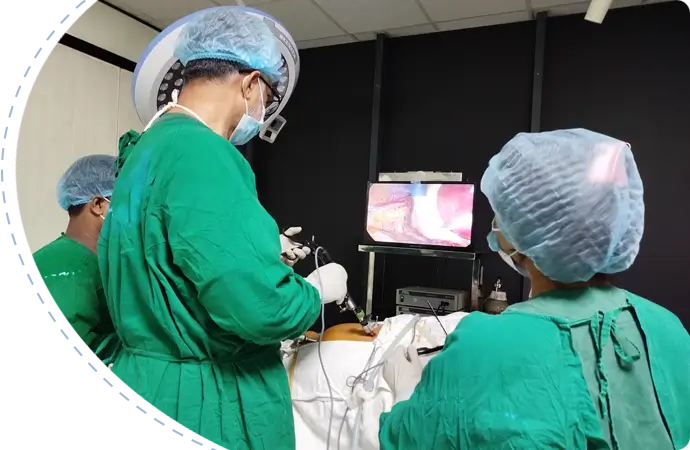 Laparoscopic rectopexy surgery in Bangladesh